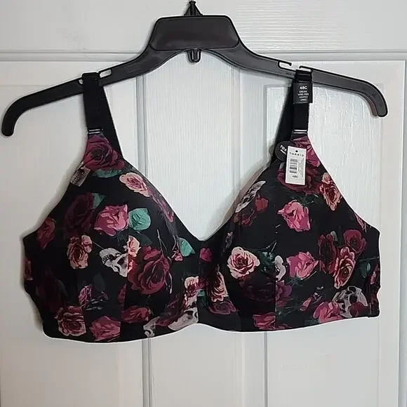 Torrid Everyday  Dream Wire Free Lightly Lined 360 Back Smoothing Bra, NWT, 48C - Picture 2 of 7